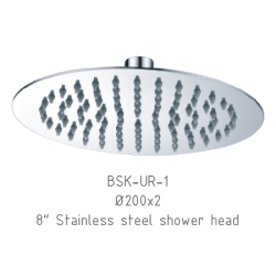 8” Stainless Steel Shower Head (Chrome)