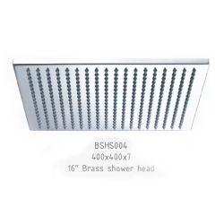 16“Brass shower head